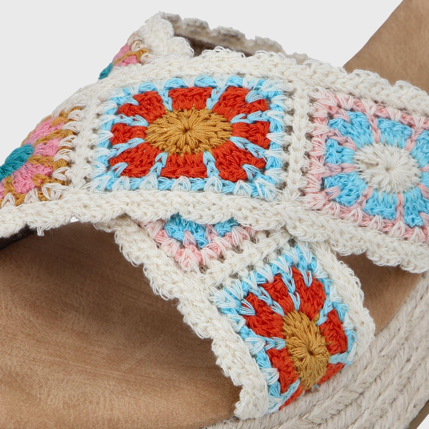 Sandalia Plataforma Multicolor Mujer 55970 Gotta-5
