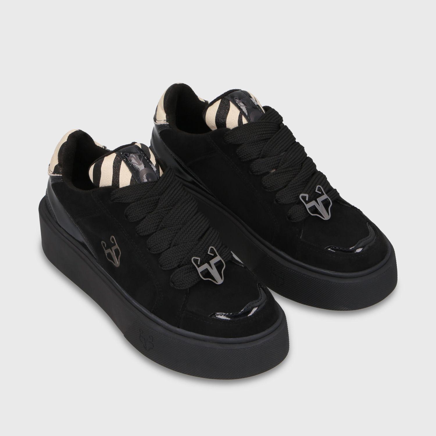 Zapatilla  Negra Mujer 43046 Gotta-2