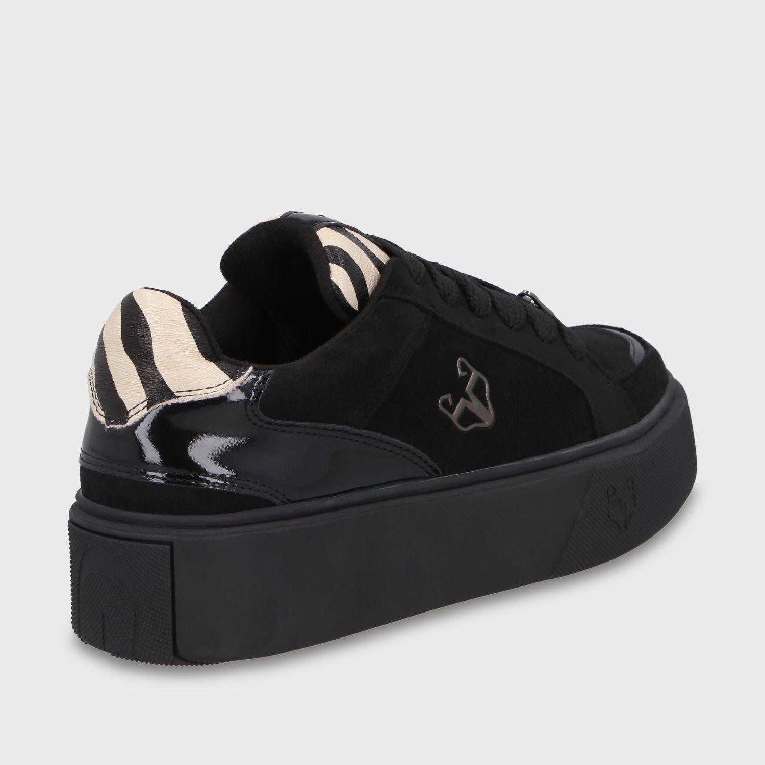 Zapatilla  Negra Mujer 43046 Gotta-4