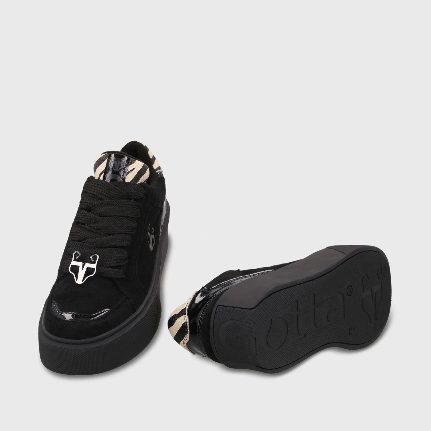 Zapatilla  Negra Mujer 43046 Gotta-6