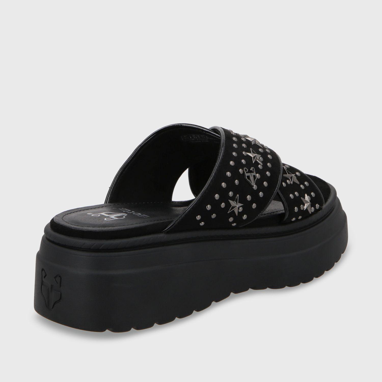 Sandalia Plataforma Negro Mujer 55921 Gotta-4