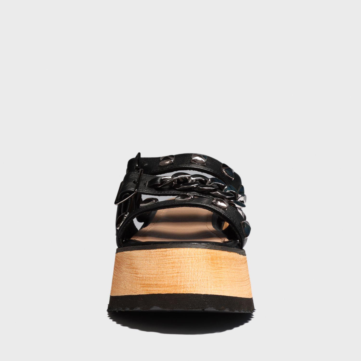 Sandalia Plataforma Negra Mujer 15282 Gotta-2