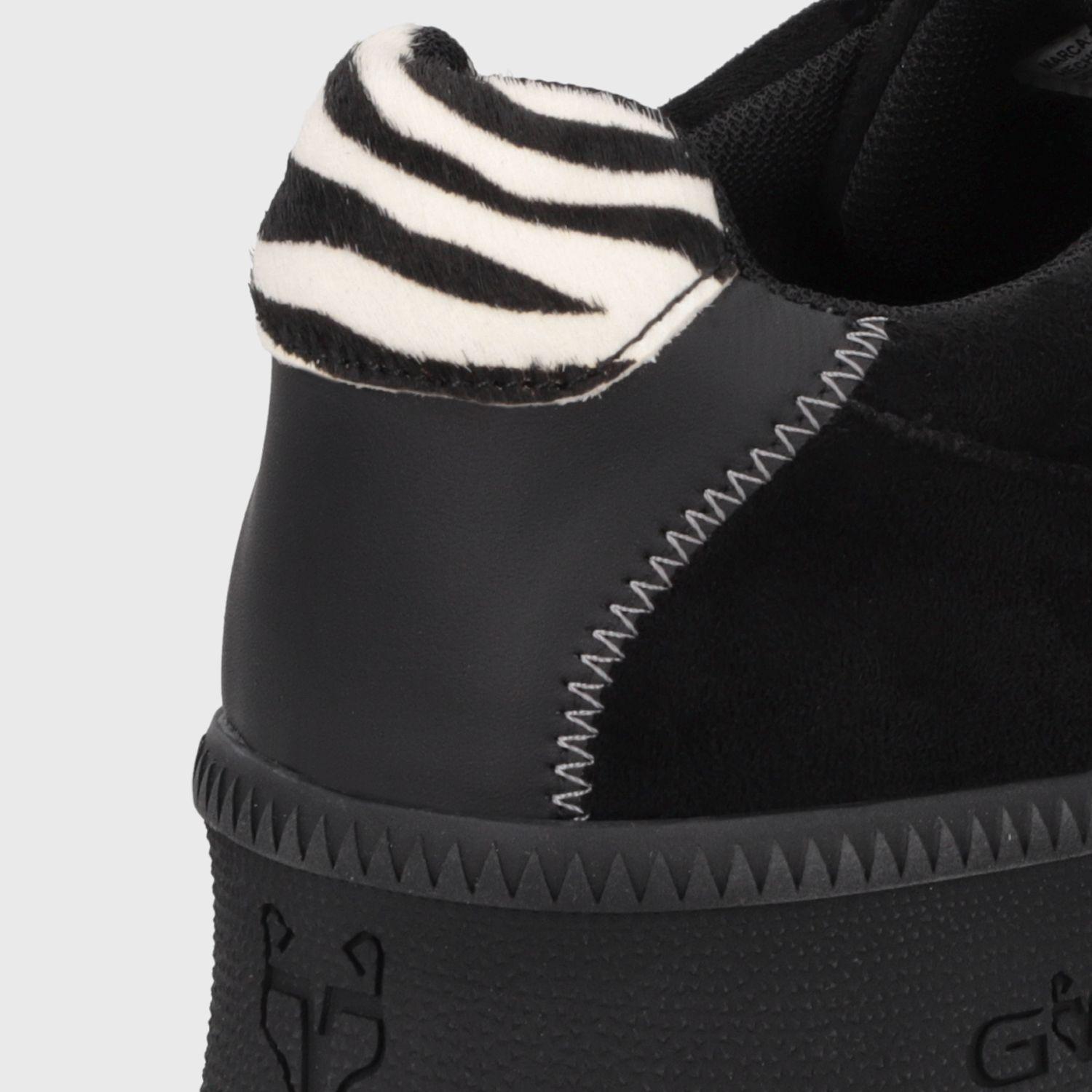 Zapatilla Plataforma Negra Mujer 67310 Gotta-5