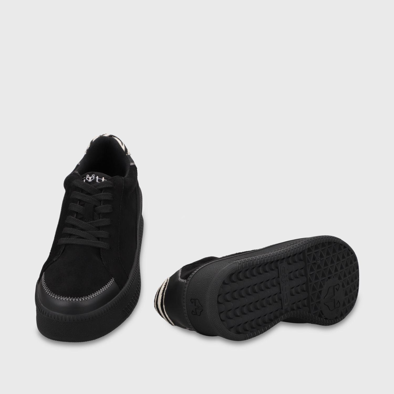 Zapatilla Plataforma Negra Mujer 67310 Gotta-6