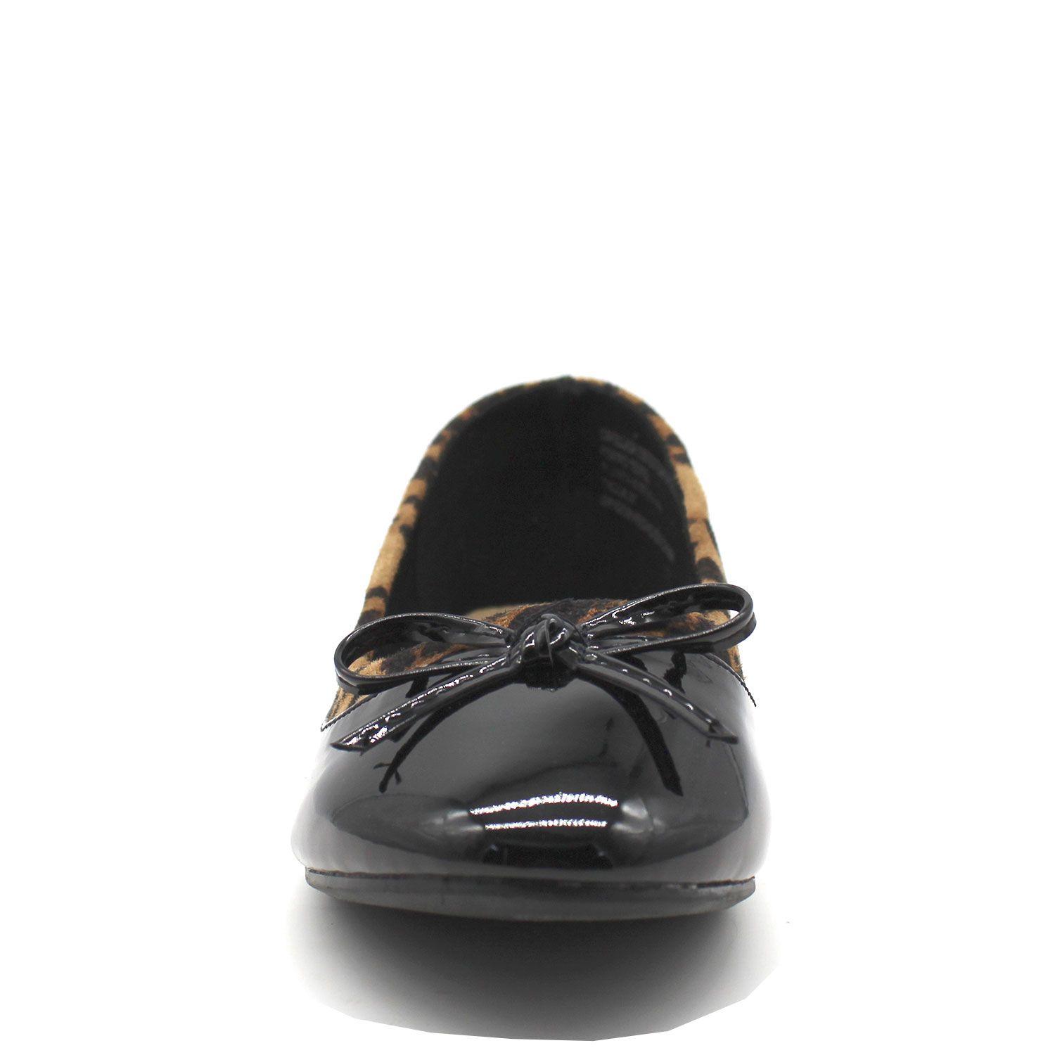 Ballerina Charol Animal Print Mujer C5307 Gotta-1