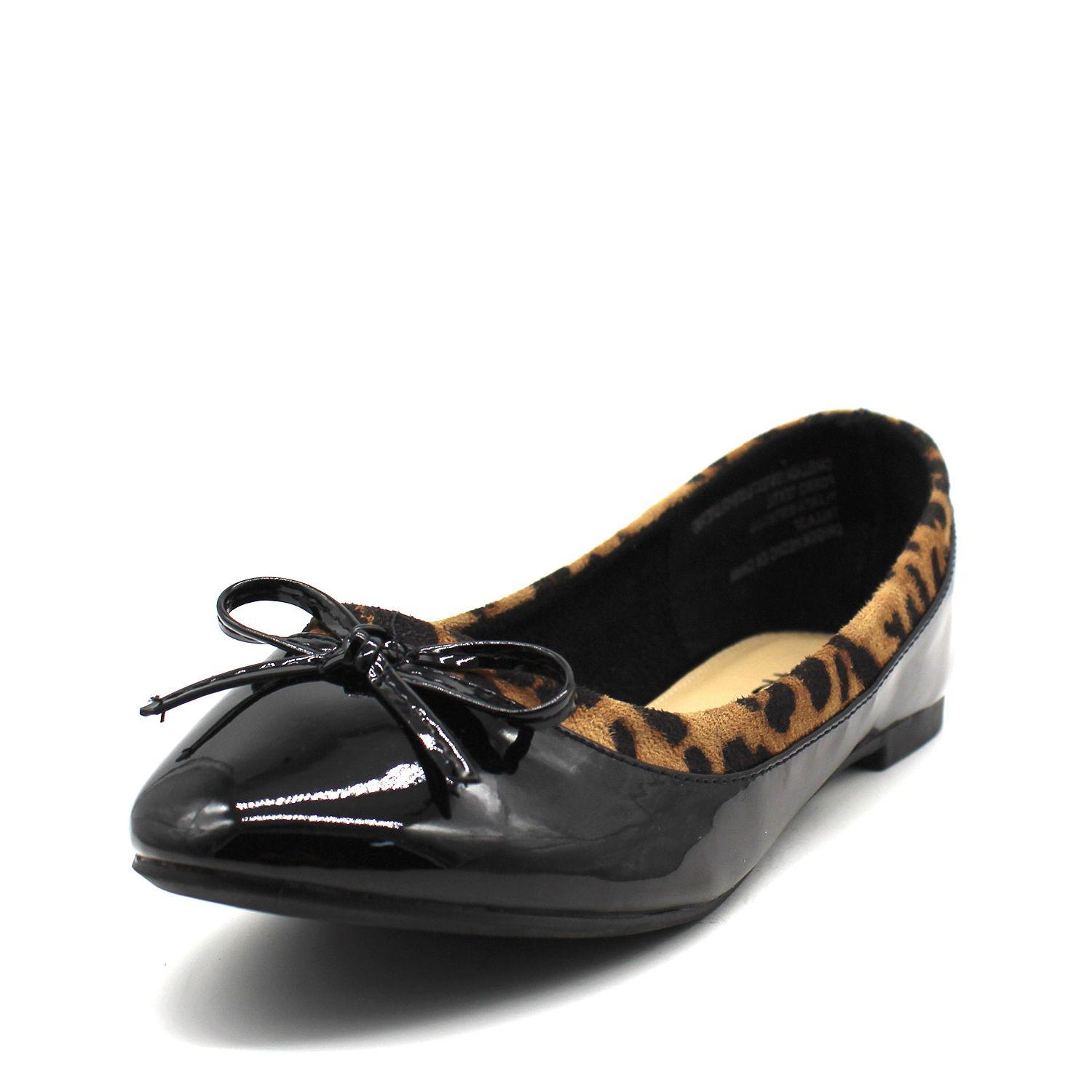 Ballerina Charol Animal Print Mujer C5307 Gotta-4