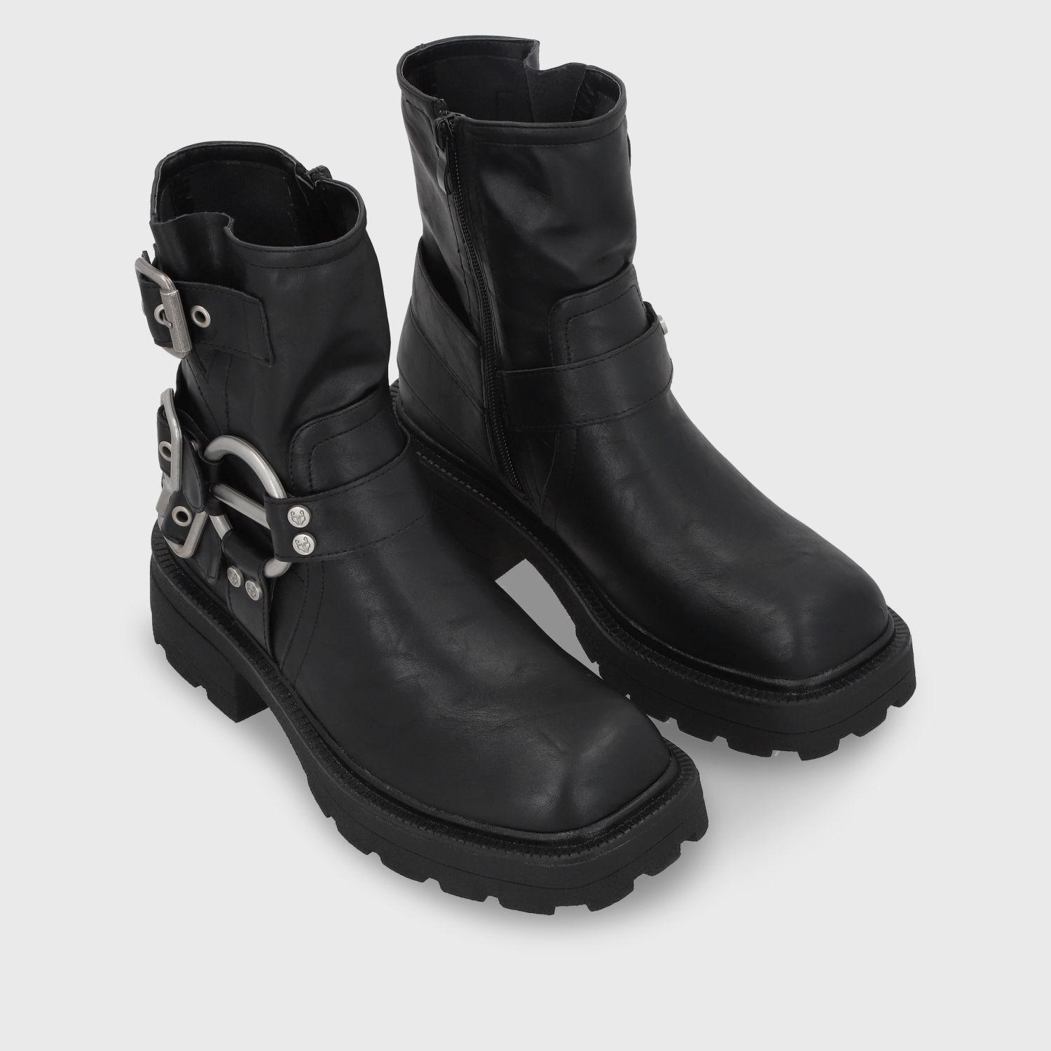 Botín Negro Mujer 25743 Gotta-2