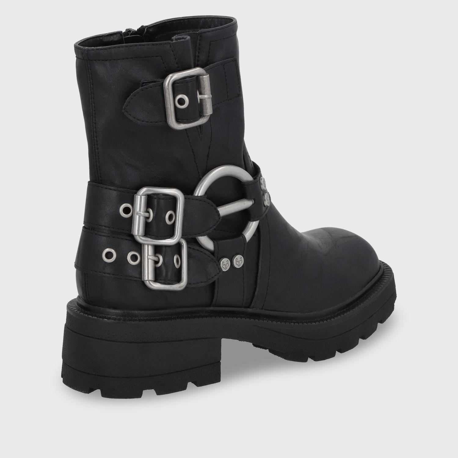 Botín Negro Mujer 25743 Gotta-4