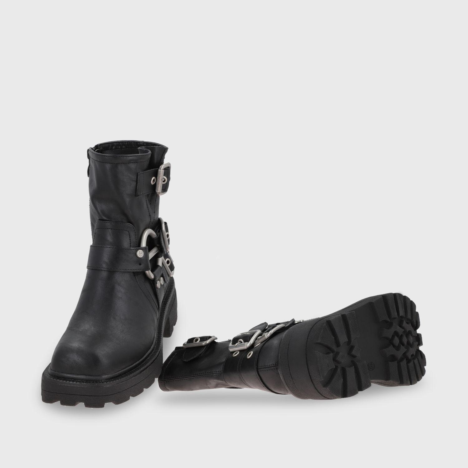 Botín Negro Mujer 25743 Gotta-5