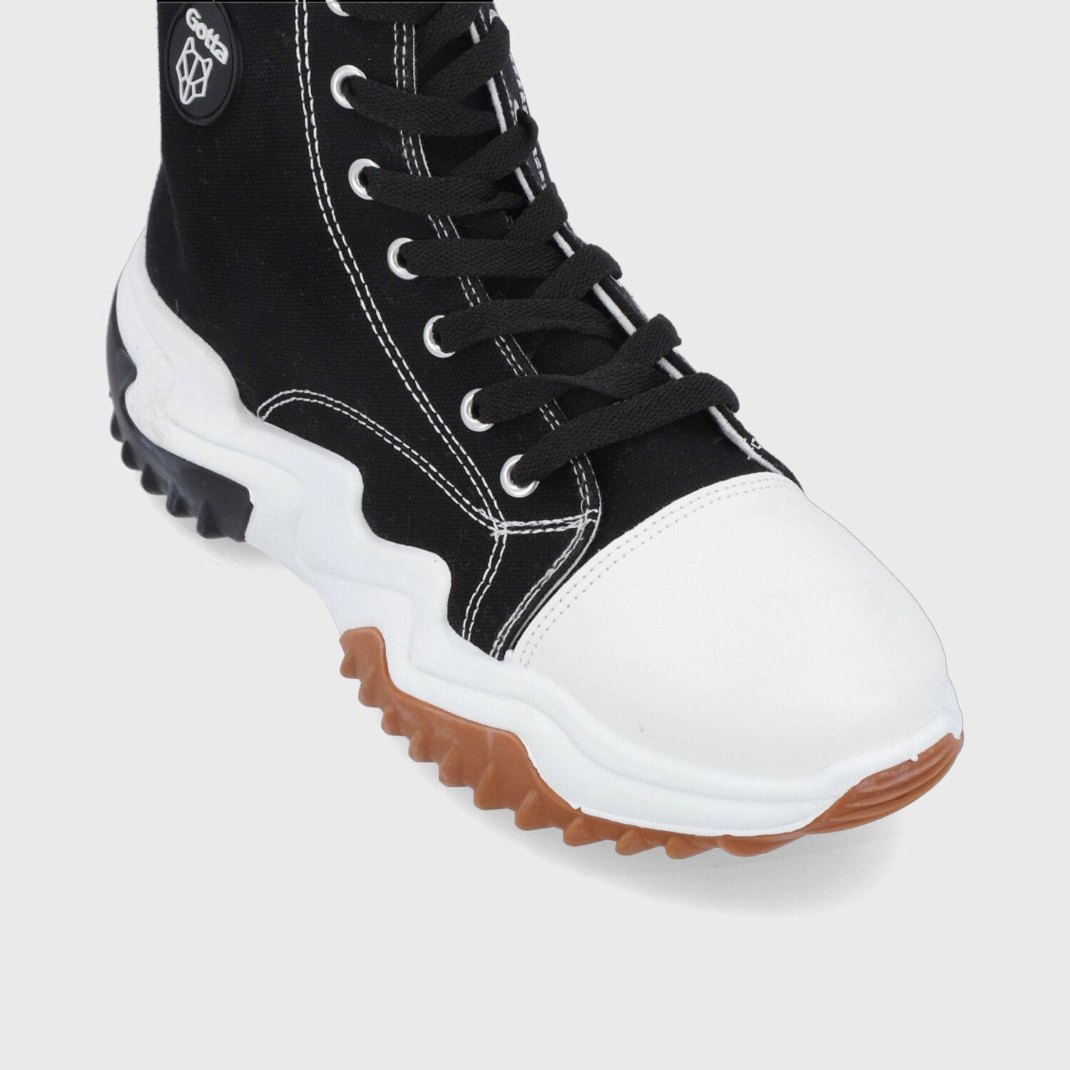 Zapatilla Plataforma Negra Mujer 25960 Gotta-5