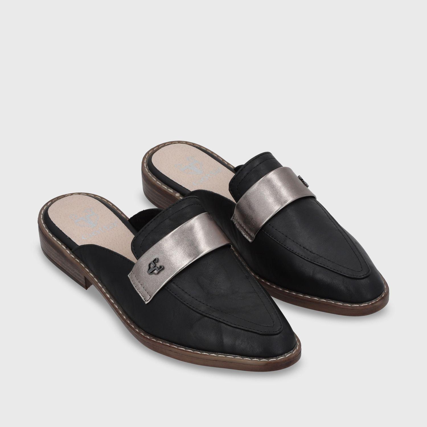 Puntilla Plano Negro Mujer 17569 Gotta-4
