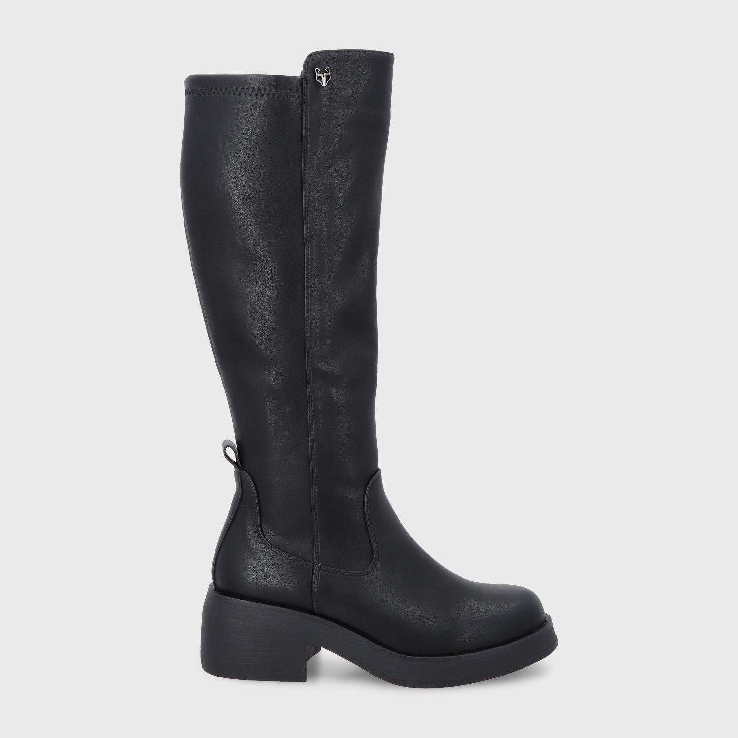 Bota Taco Negra Mujer 55251 Gotta-0