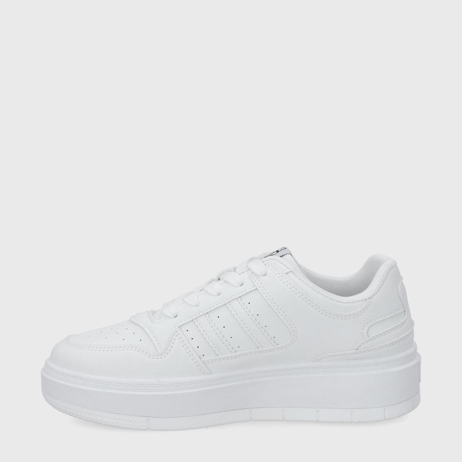 Zapatilla Plataforma Blanca Mujer 58030 Gotta-5