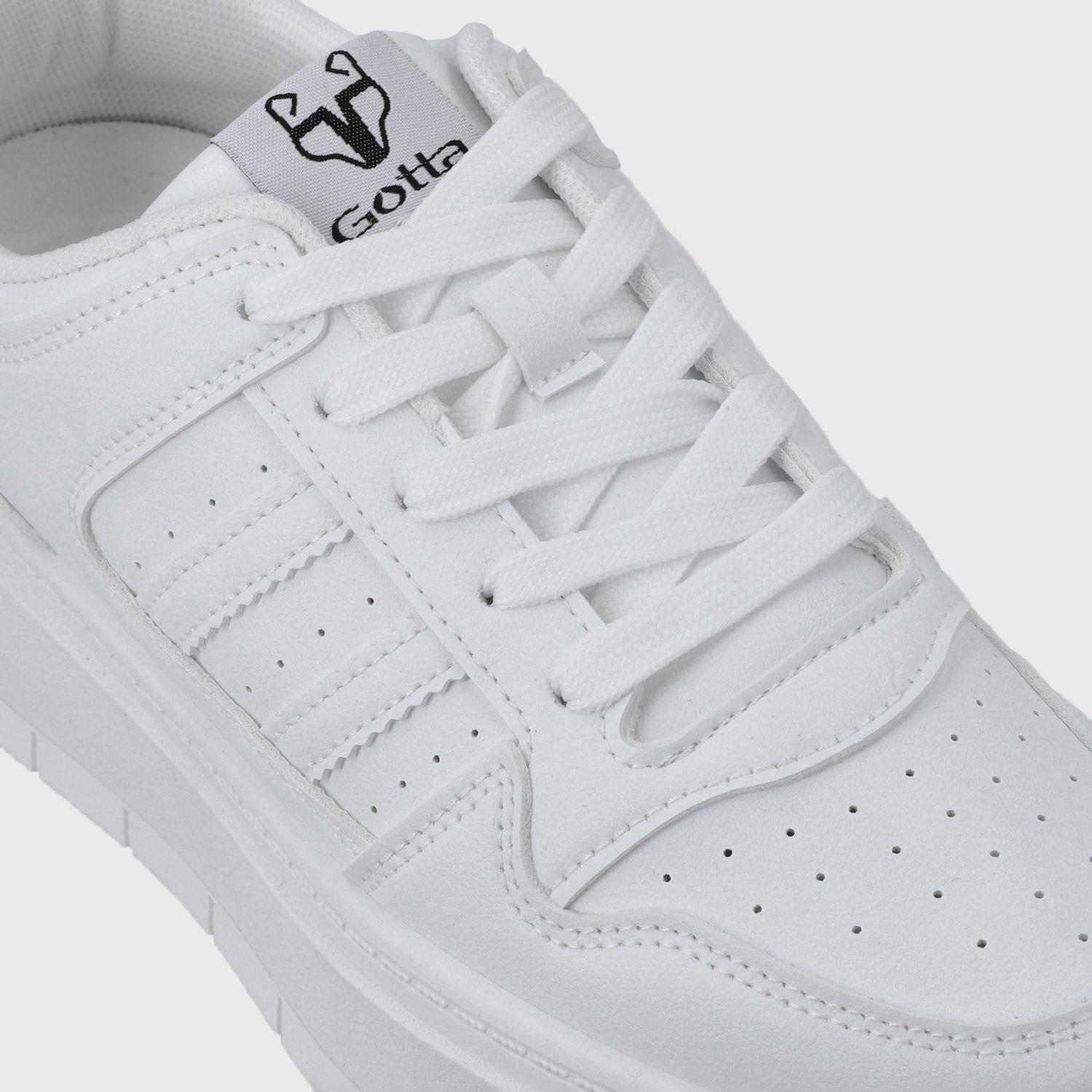 Zapatilla Plataforma Blanca Mujer 58030 Gotta-6