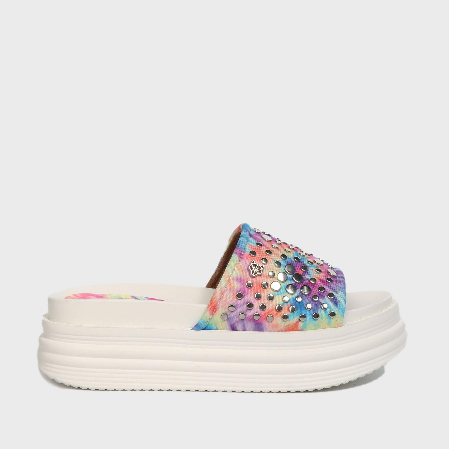 Sandalia Plataforma Multicolor Mujer 15716 Gotta-0