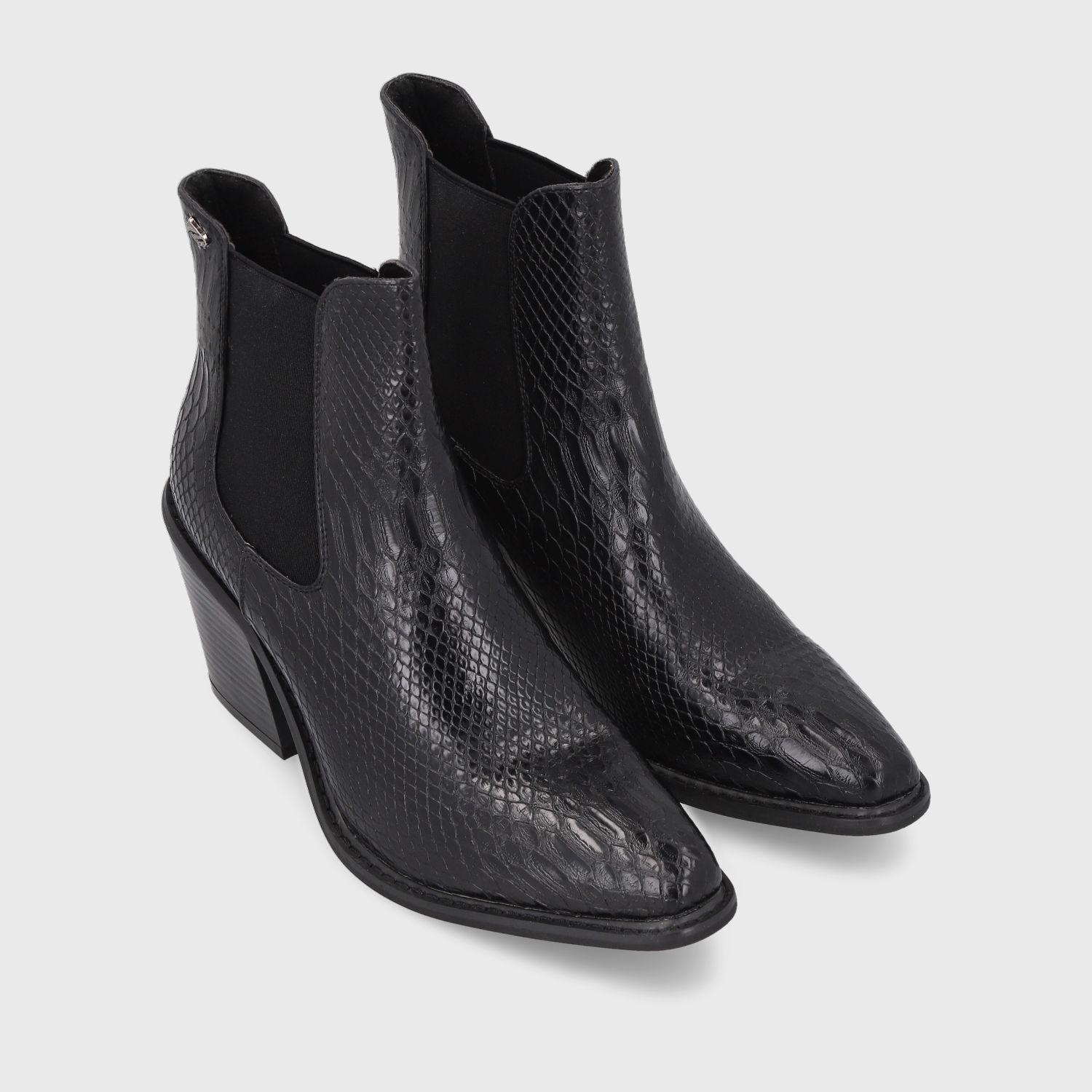 Botín Taco Negro Mujer 33770 Gotta-2