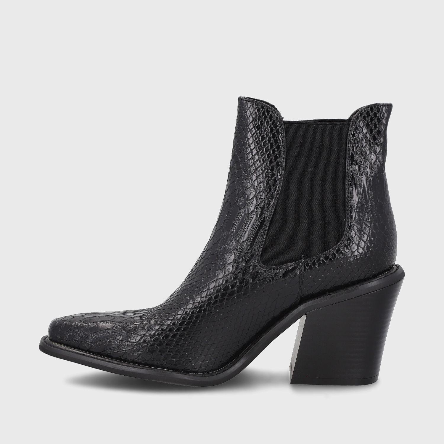 Botín Taco Negro Mujer 33770 Gotta-3
