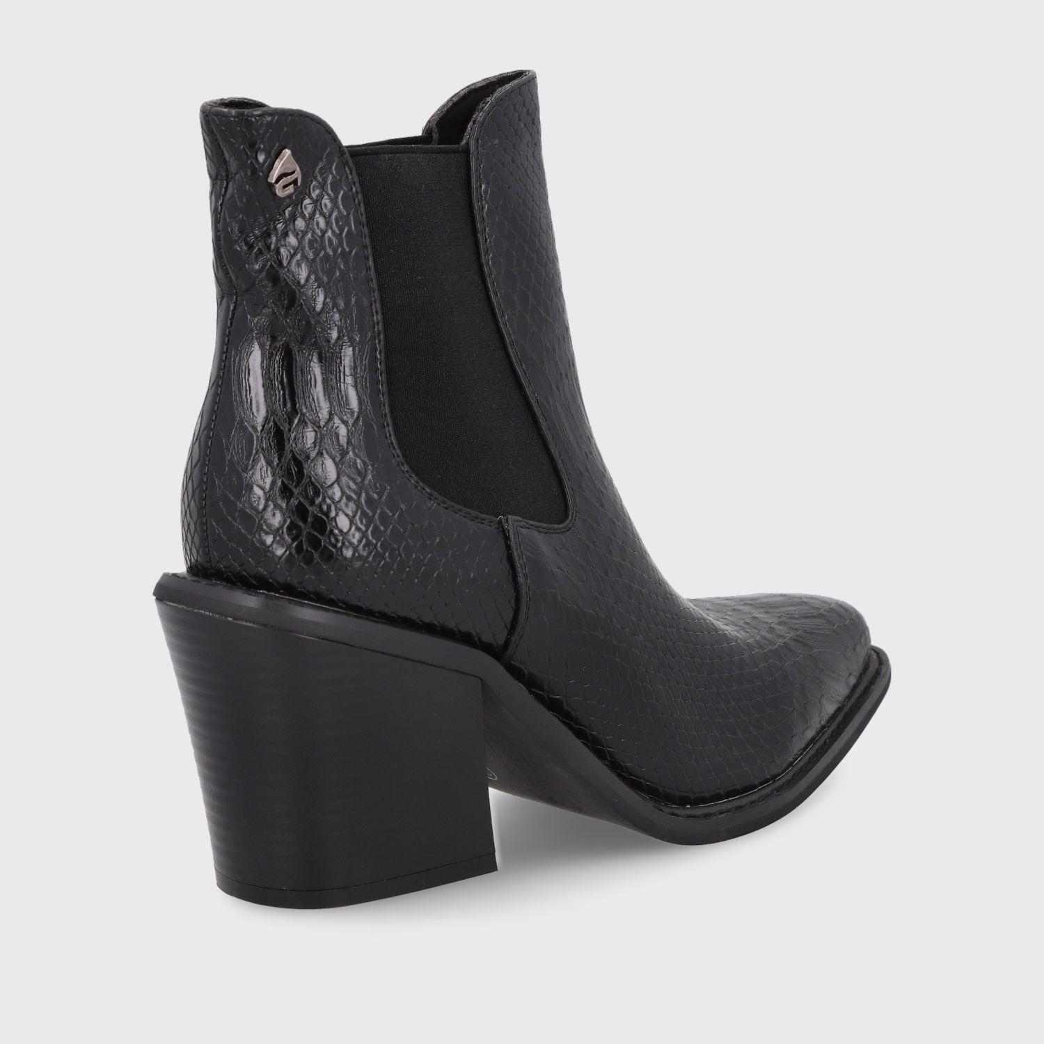 Botín Taco Negro Mujer 33770 Gotta-4