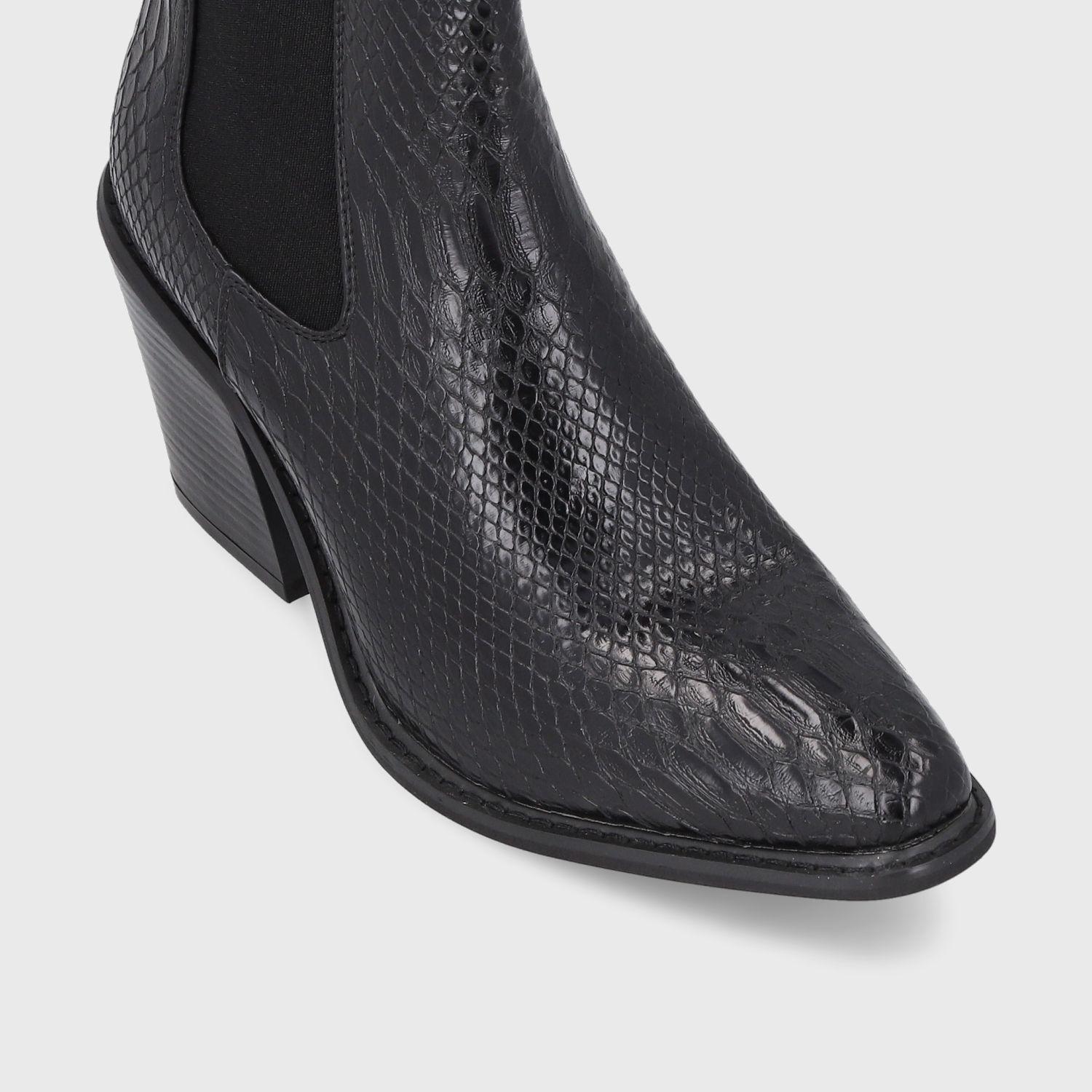 Botín Taco Negro Mujer 33770 Gotta-5