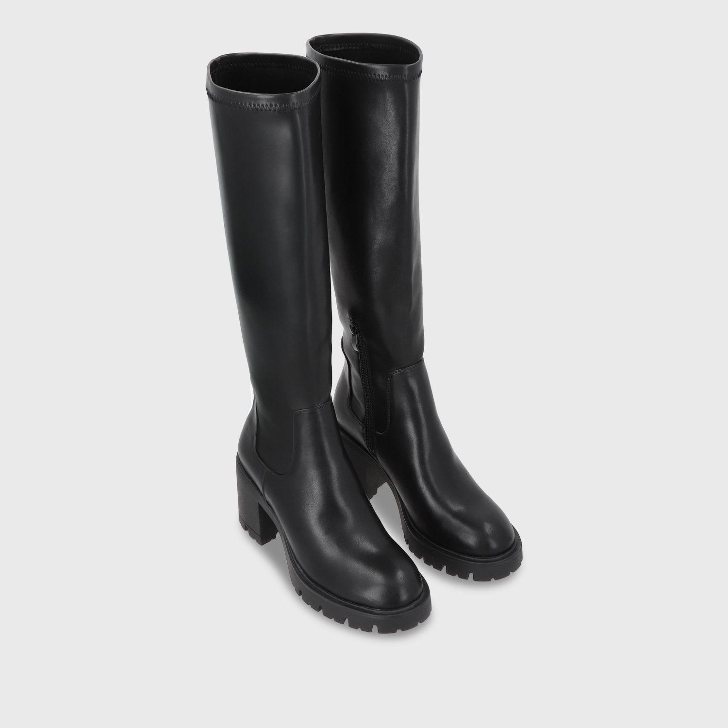 Bota Taco Negra Mujer 56060 Gotta-2