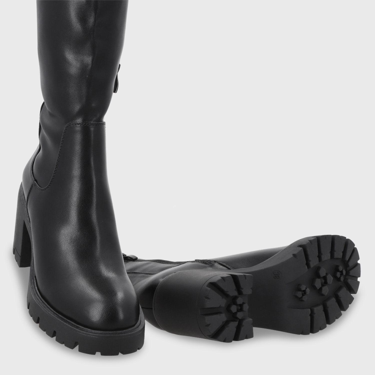 Bota Taco Negra Mujer 56060 Gotta-6