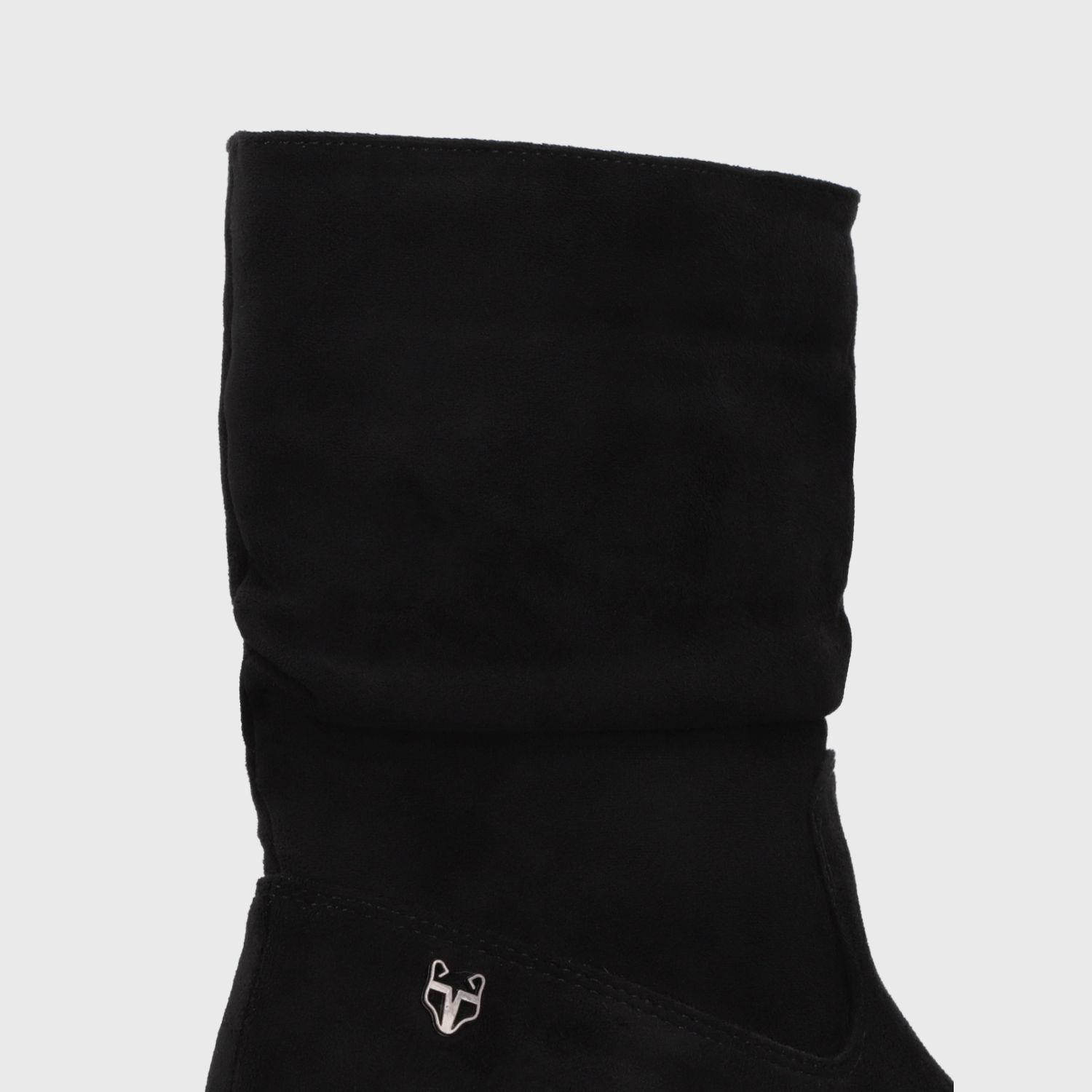 Botin Plataforma Negro Mujer 65891 Gotta-5