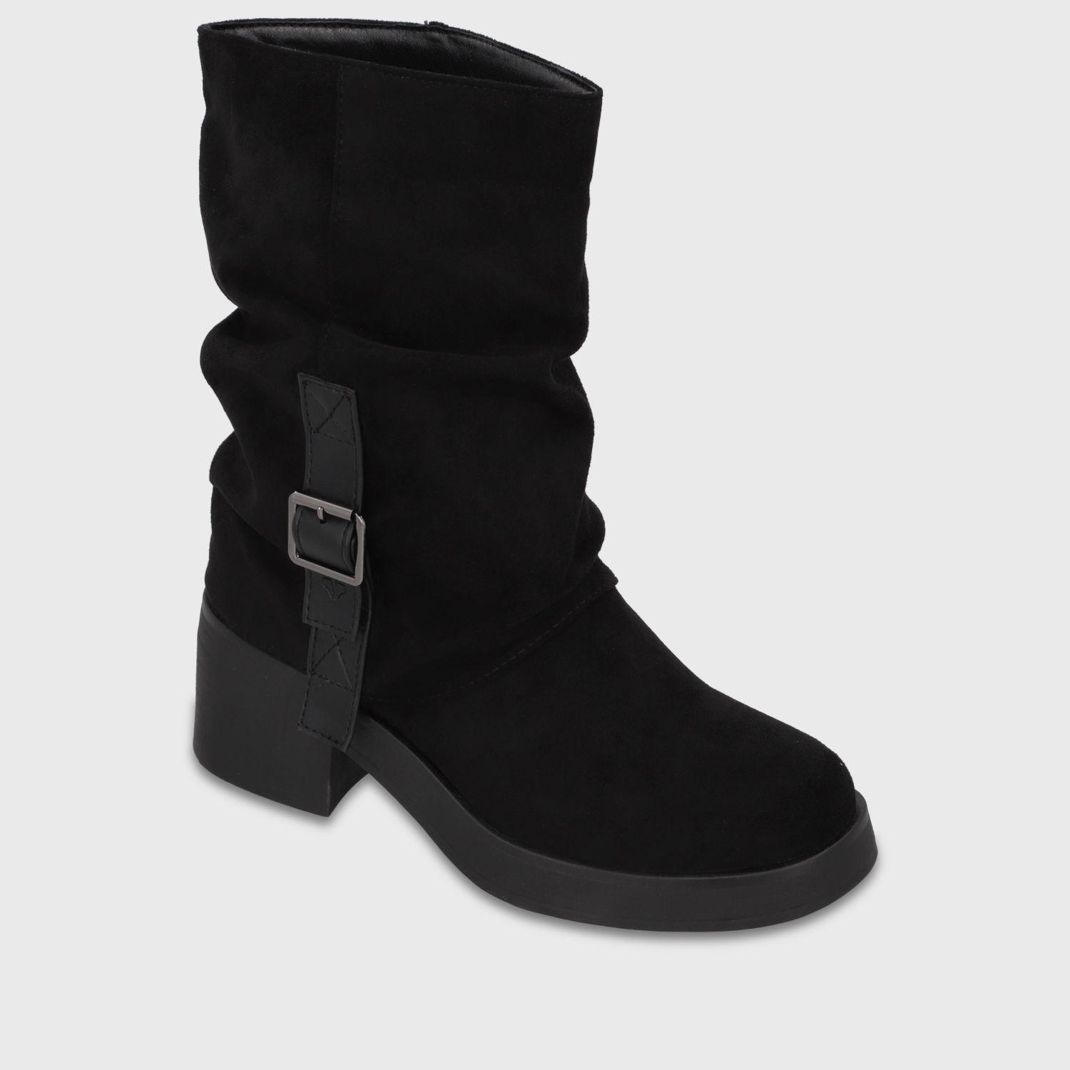 Bota Taco Negra Mujer 552521 Gotta-1