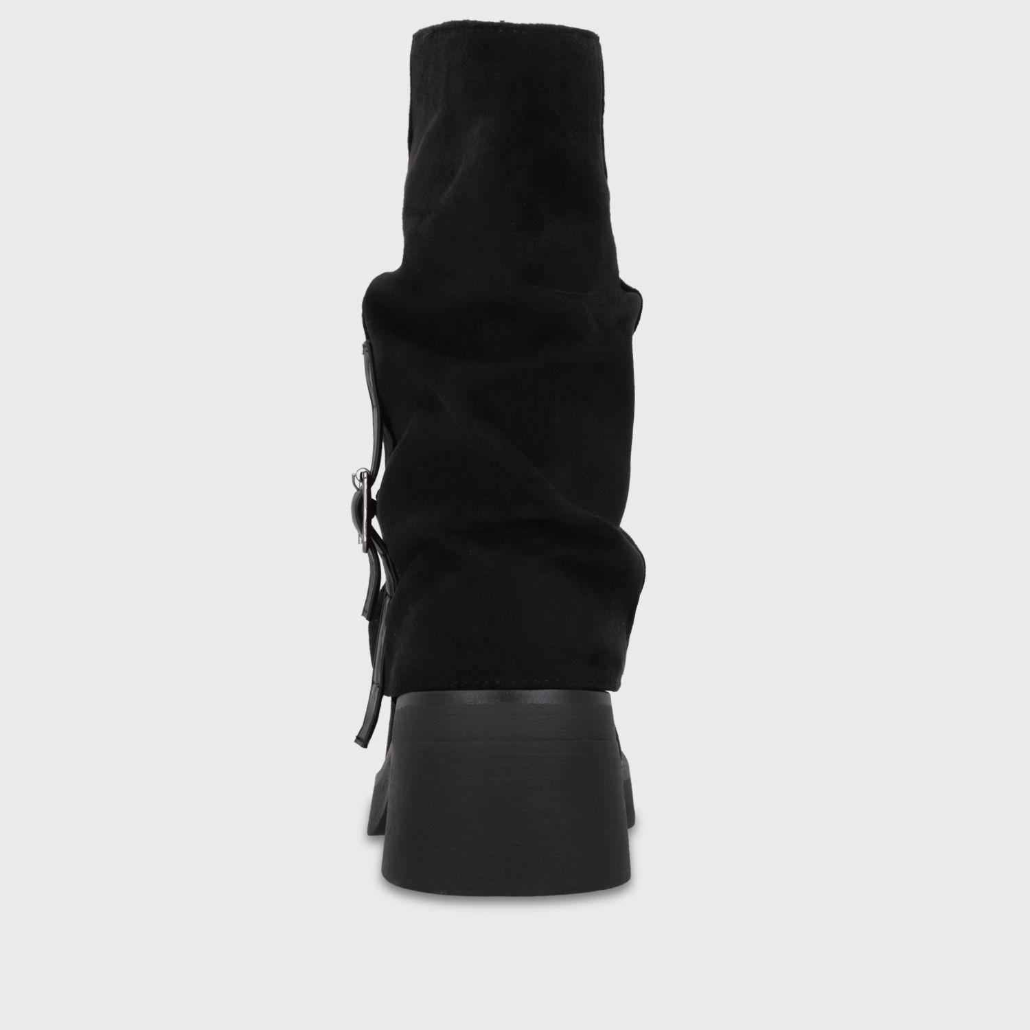 Bota Taco Negra Mujer 552521 Gotta-4