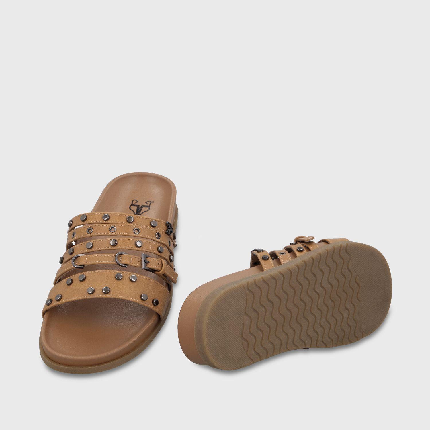 Sandalia Camel Mujer 64160 Gotta-6
