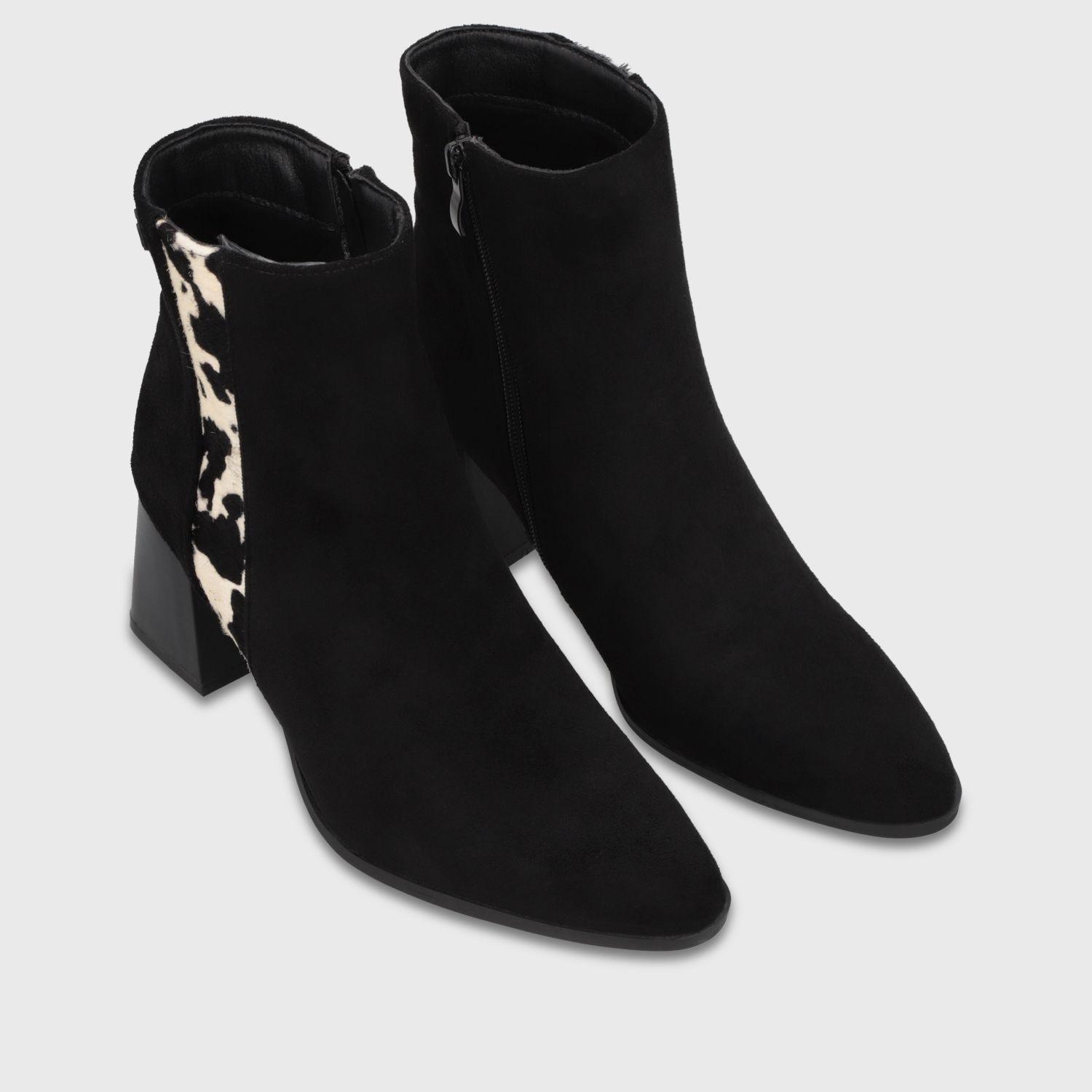Botin Taco Negro Mujer 6591 Gotta-2
