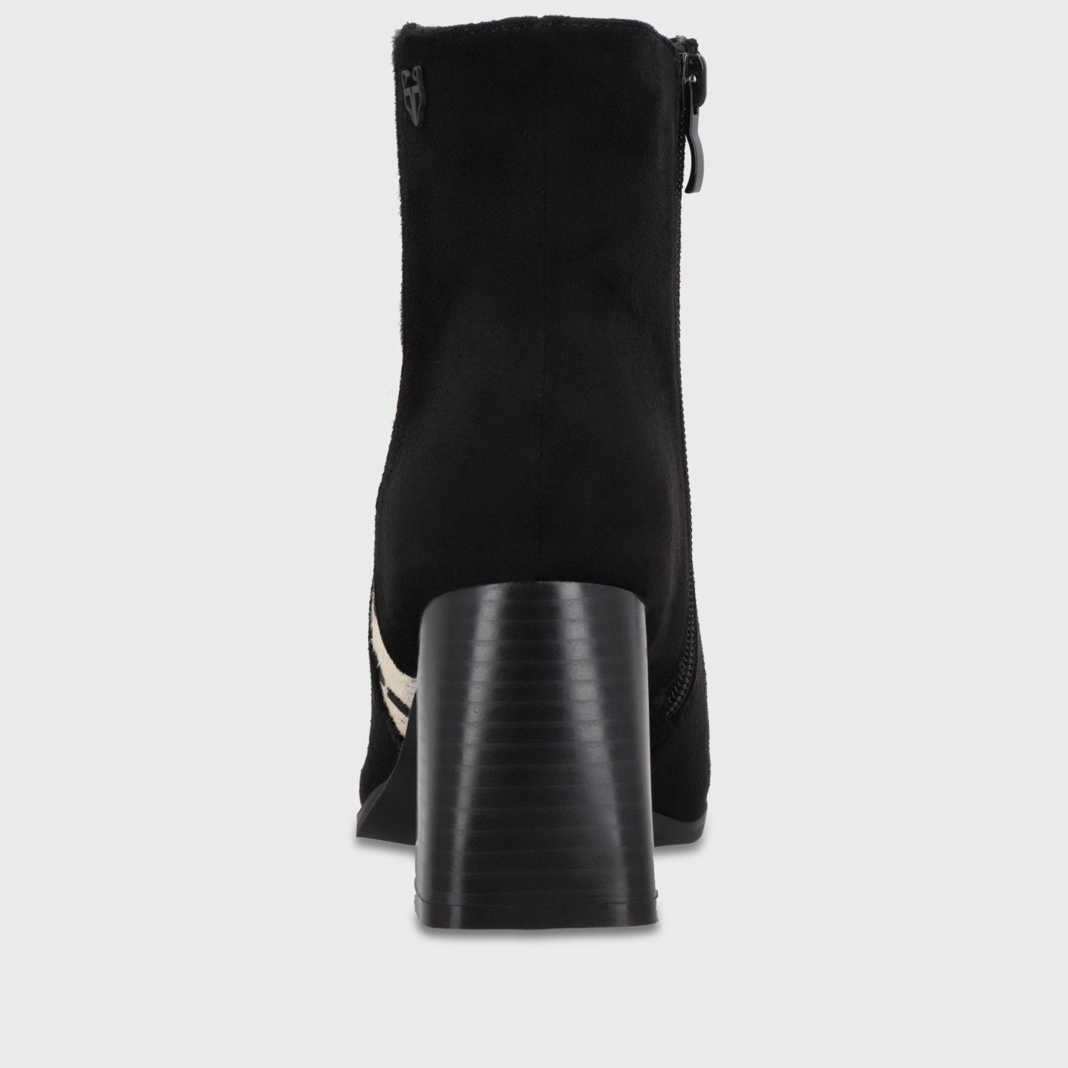 Botin Taco Negro Mujer 6591 Gotta-4