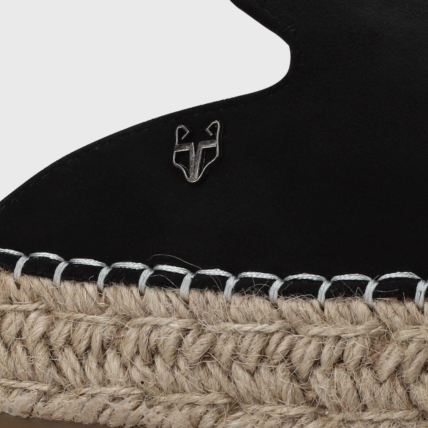 Puntilla Yute Negra  Mujer 45721 Gotta-5