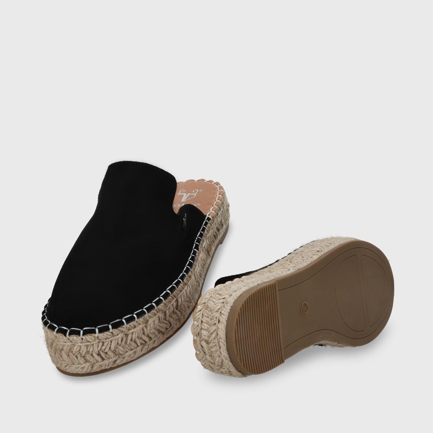 Puntilla Yute Negra  Mujer 45721 Gotta-6