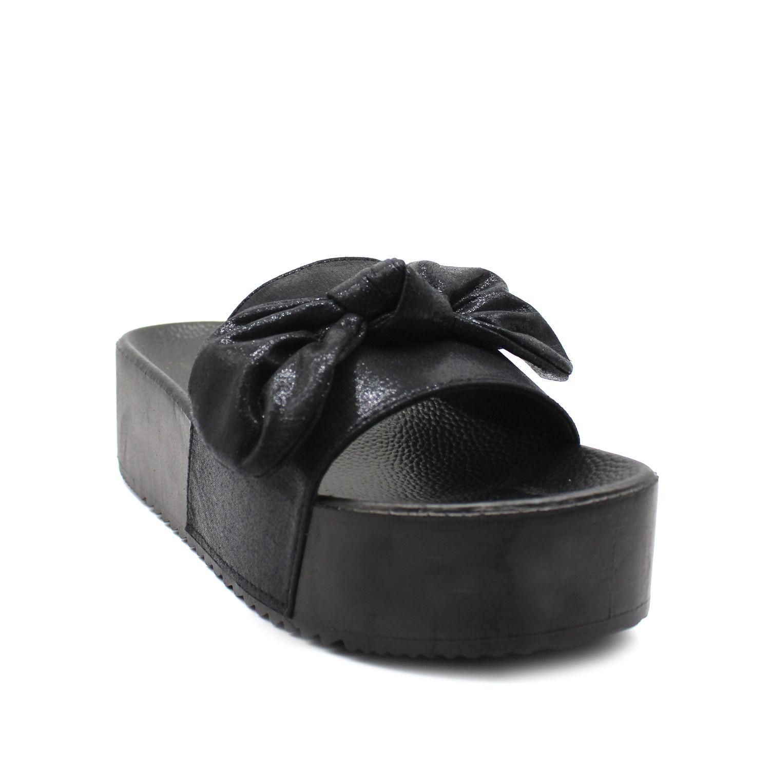 Sandalia Negra Mujer 14302 Gotta-1