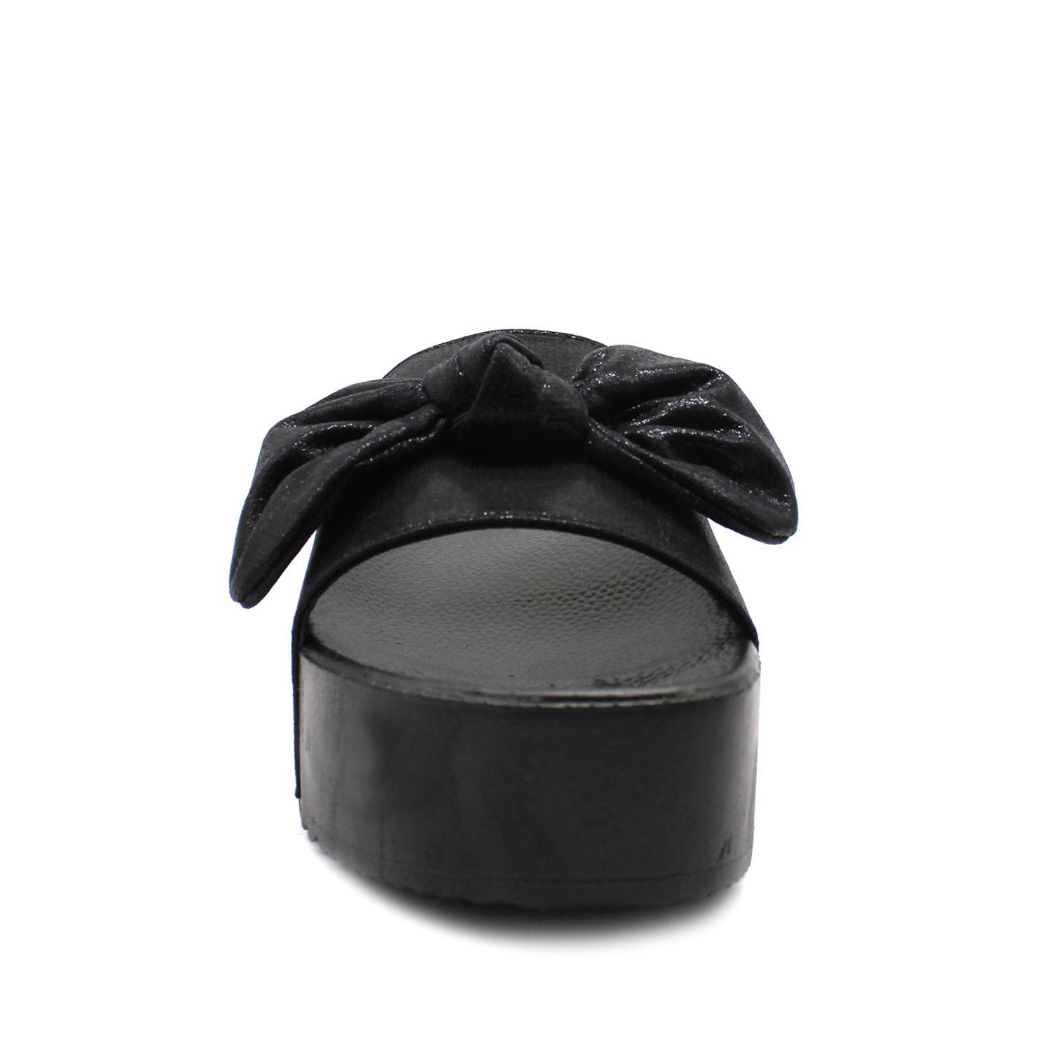 Sandalia Negra Mujer 14302 Gotta-2