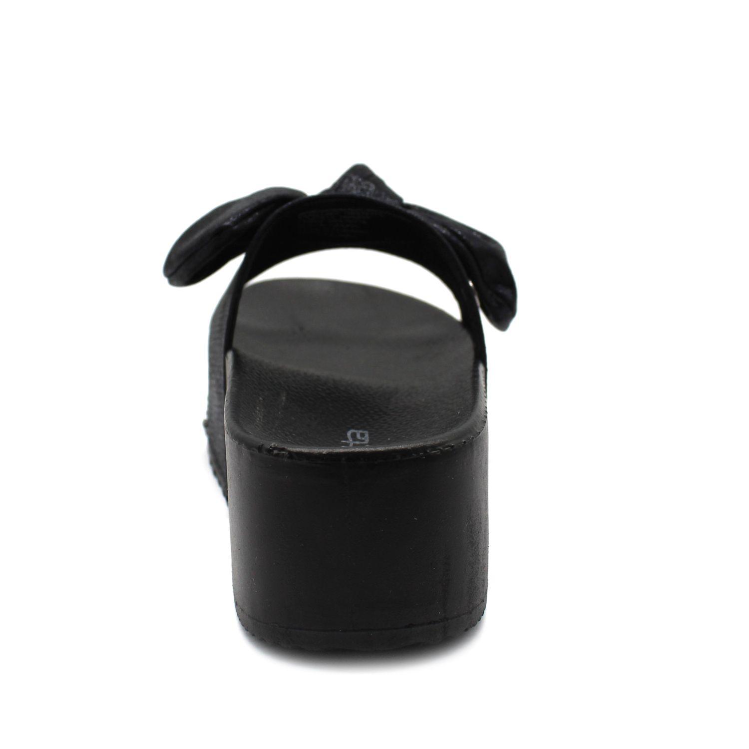 Sandalia Negra Mujer 14302 Gotta-4