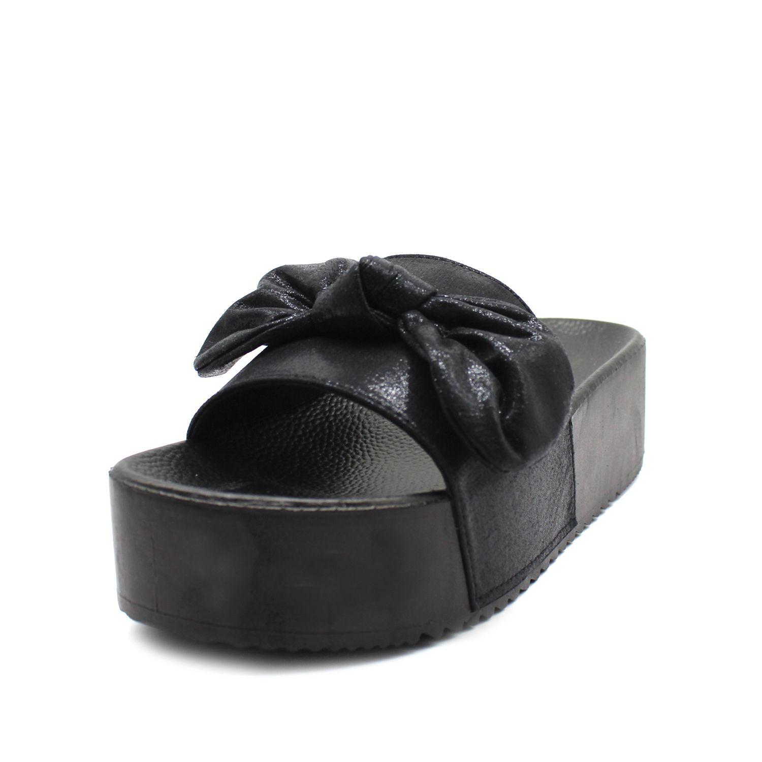 Sandalia Negra Mujer 14302 Gotta-5