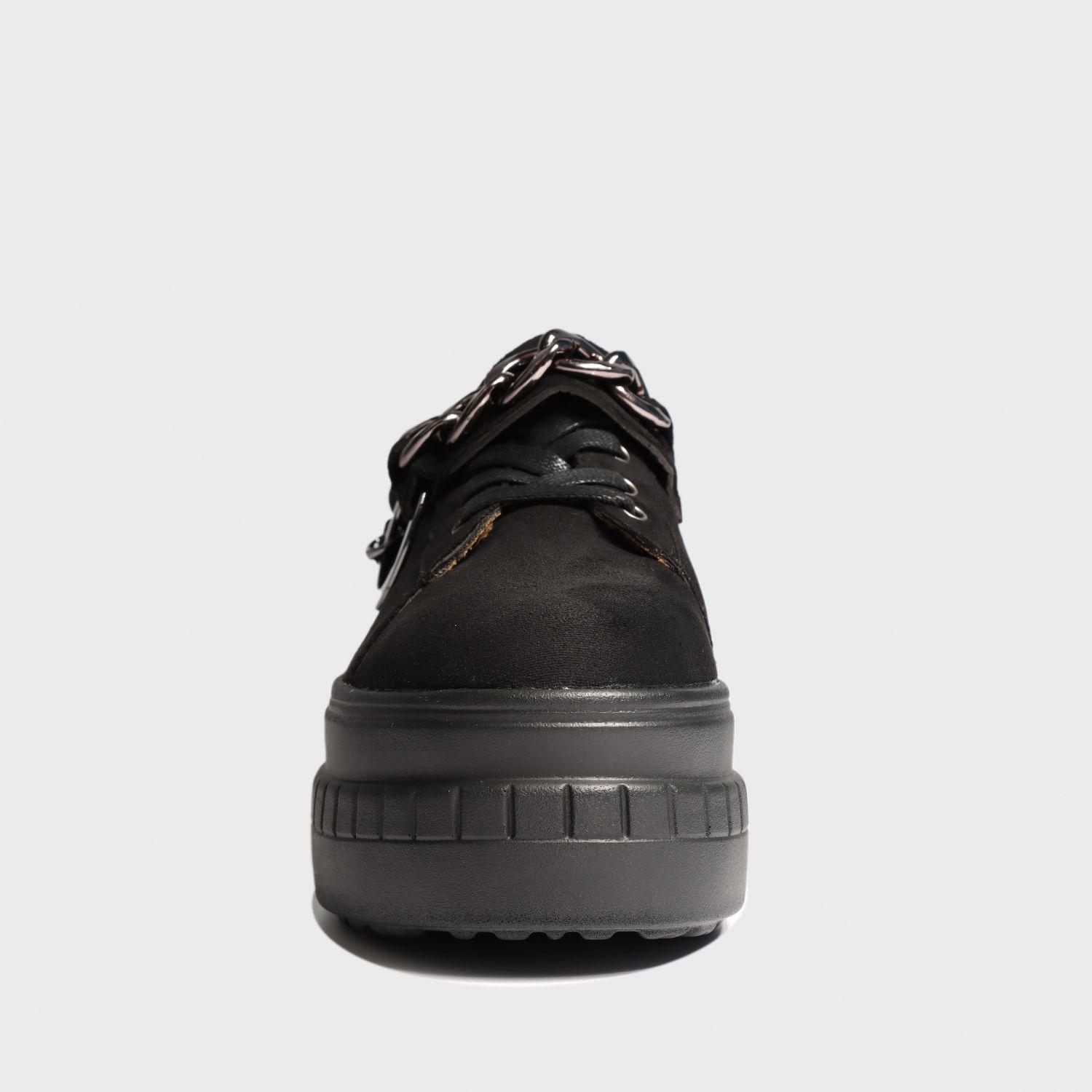 Zapatilla Negra Mujer 13266 Gotta-2