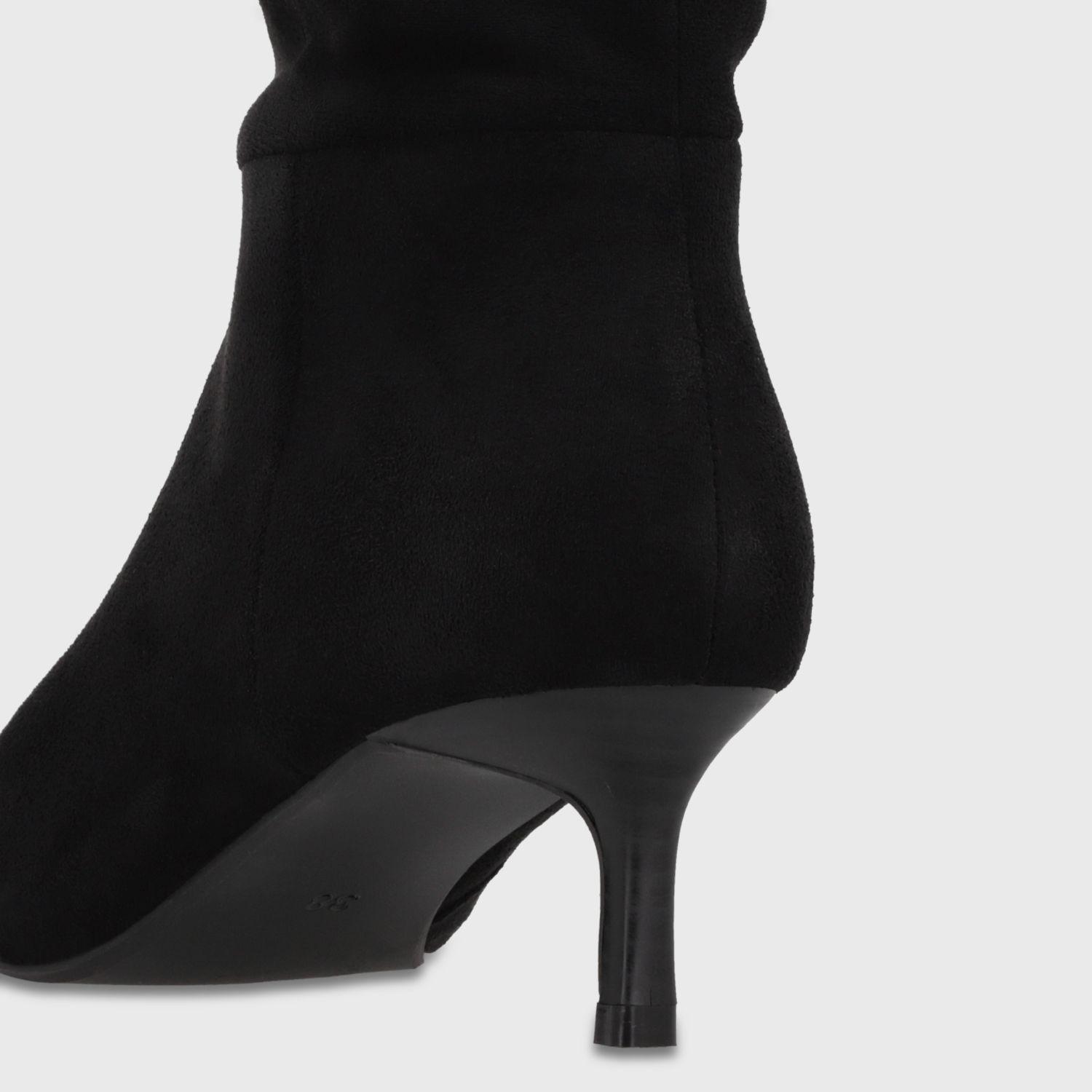 Bota Taco Negra Mujer 6588101 Gotta-5