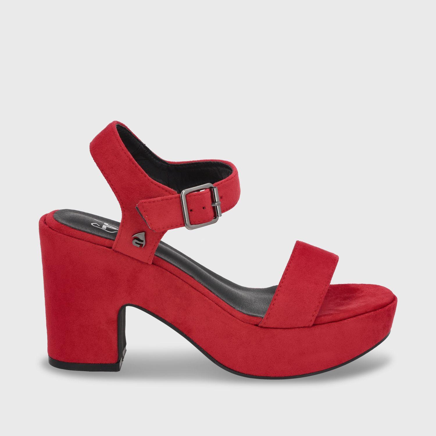 Sandalia Plataforma Roja C5473 Gotta-0
