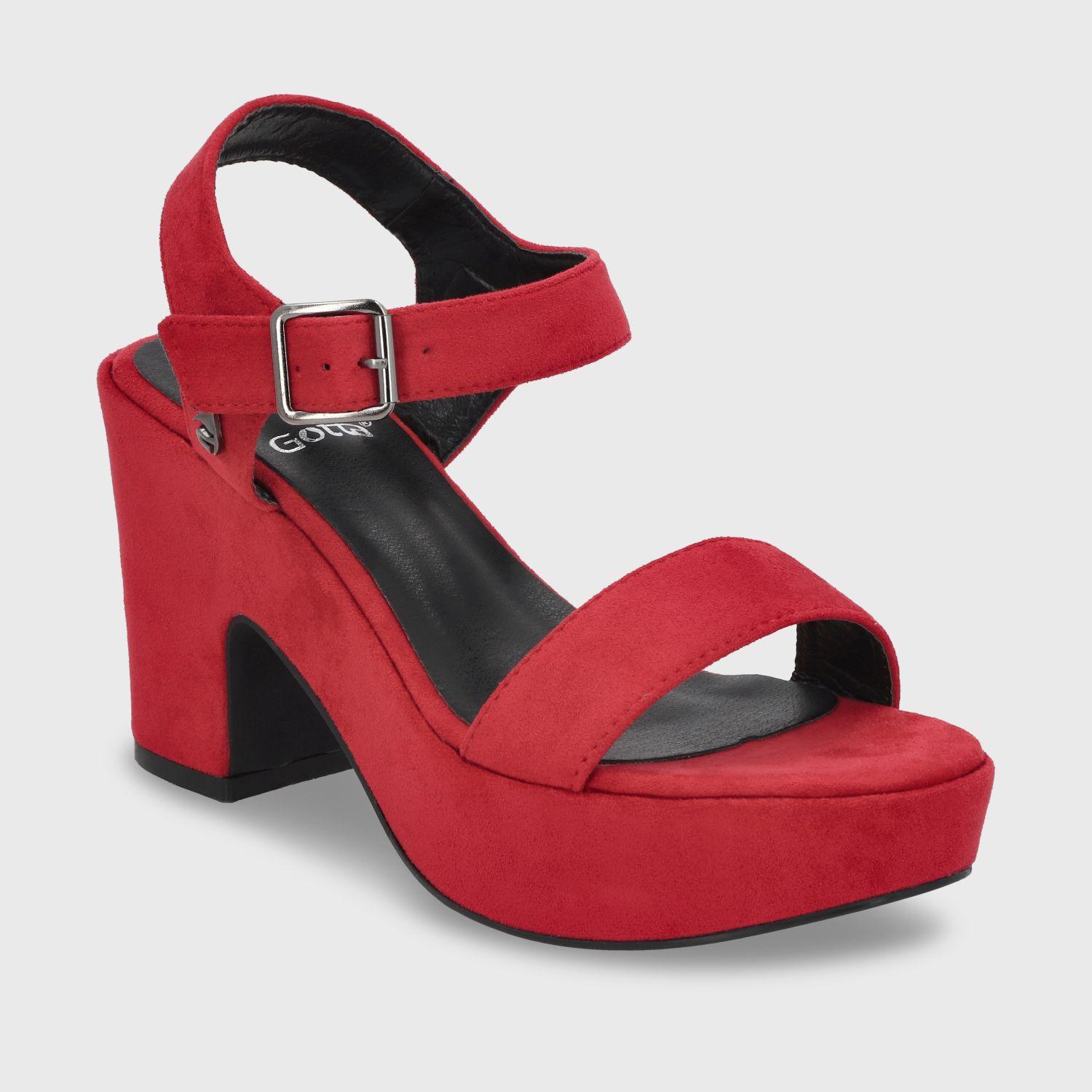 Sandalia Plataforma Roja C5473 Gotta-1