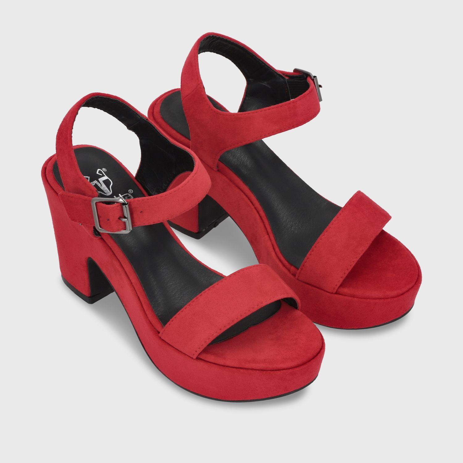 Sandalia Plataforma Roja C5473 Gotta-2