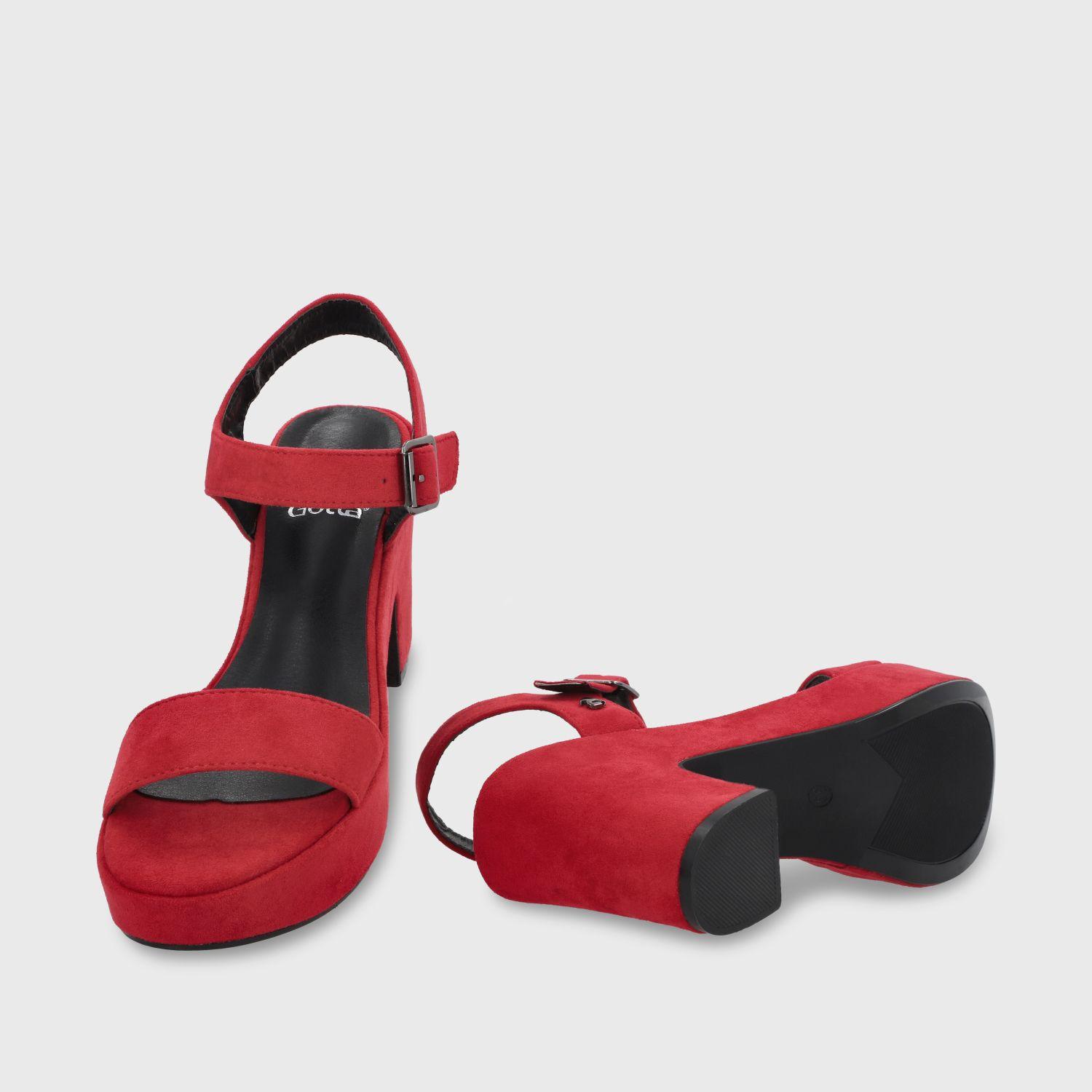 Sandalia Plataforma Roja C5473 Gotta-6
