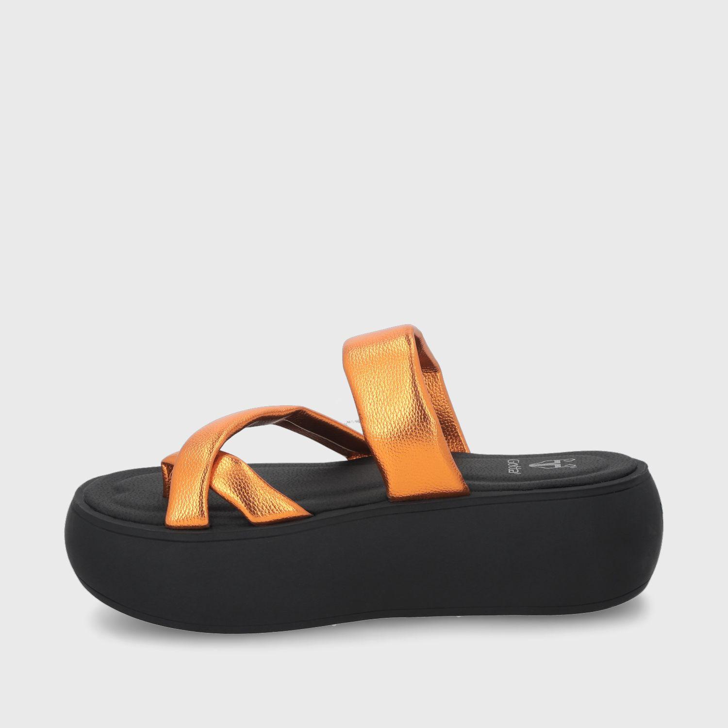Sandalia Naranja  Mujer 43031 Gotta-3