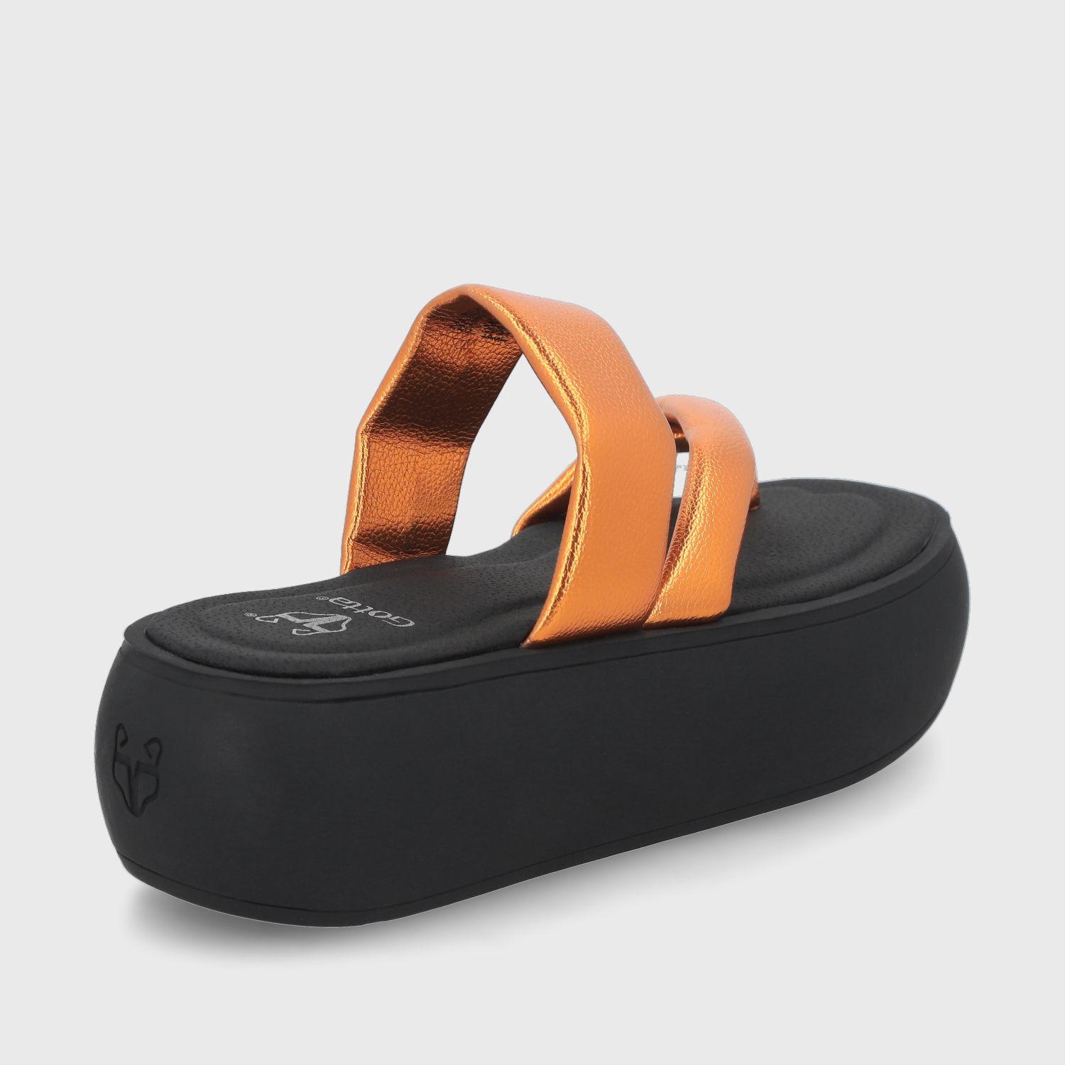 Sandalia Naranja  Mujer 43031 Gotta-4