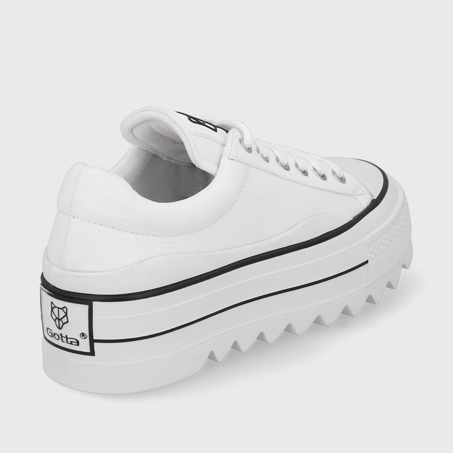 Zapatilla Plataforma Blanca  Mujer 33740 Gotta-4