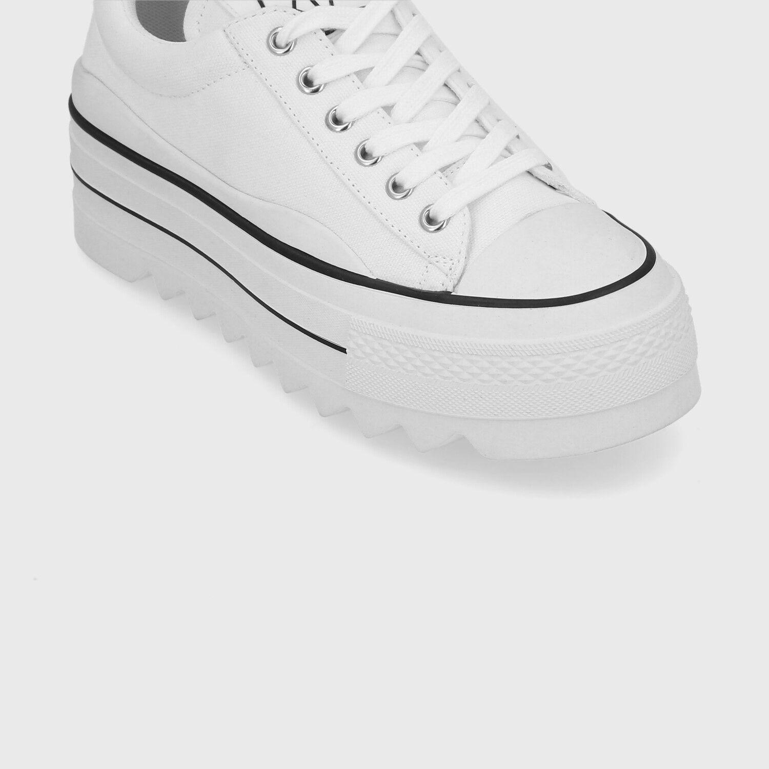 Zapatilla Plataforma Blanca  Mujer 33740 Gotta-5