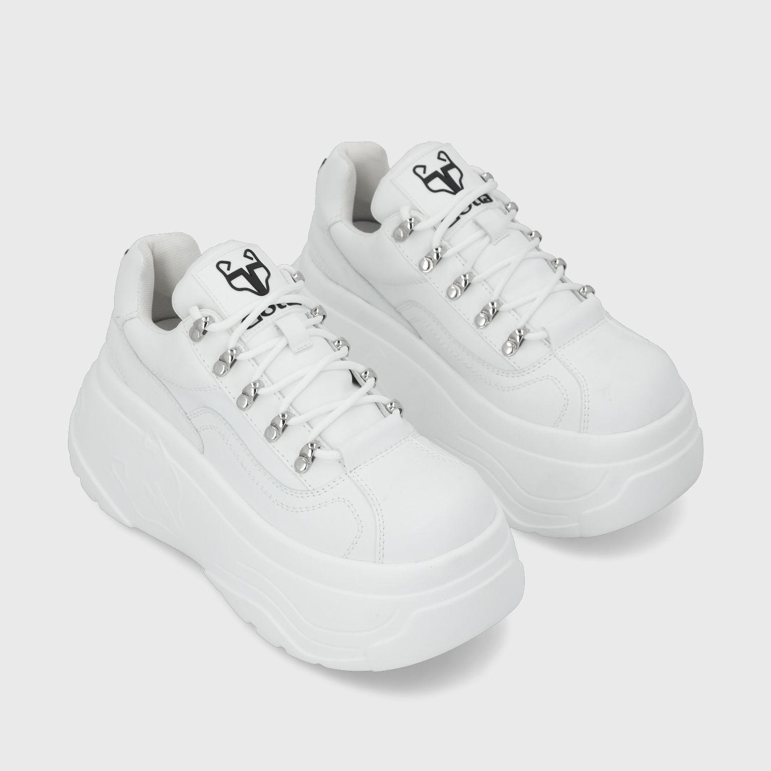 Zapatilla Plataforma Blanca  Mujer 43061 Gotta-2