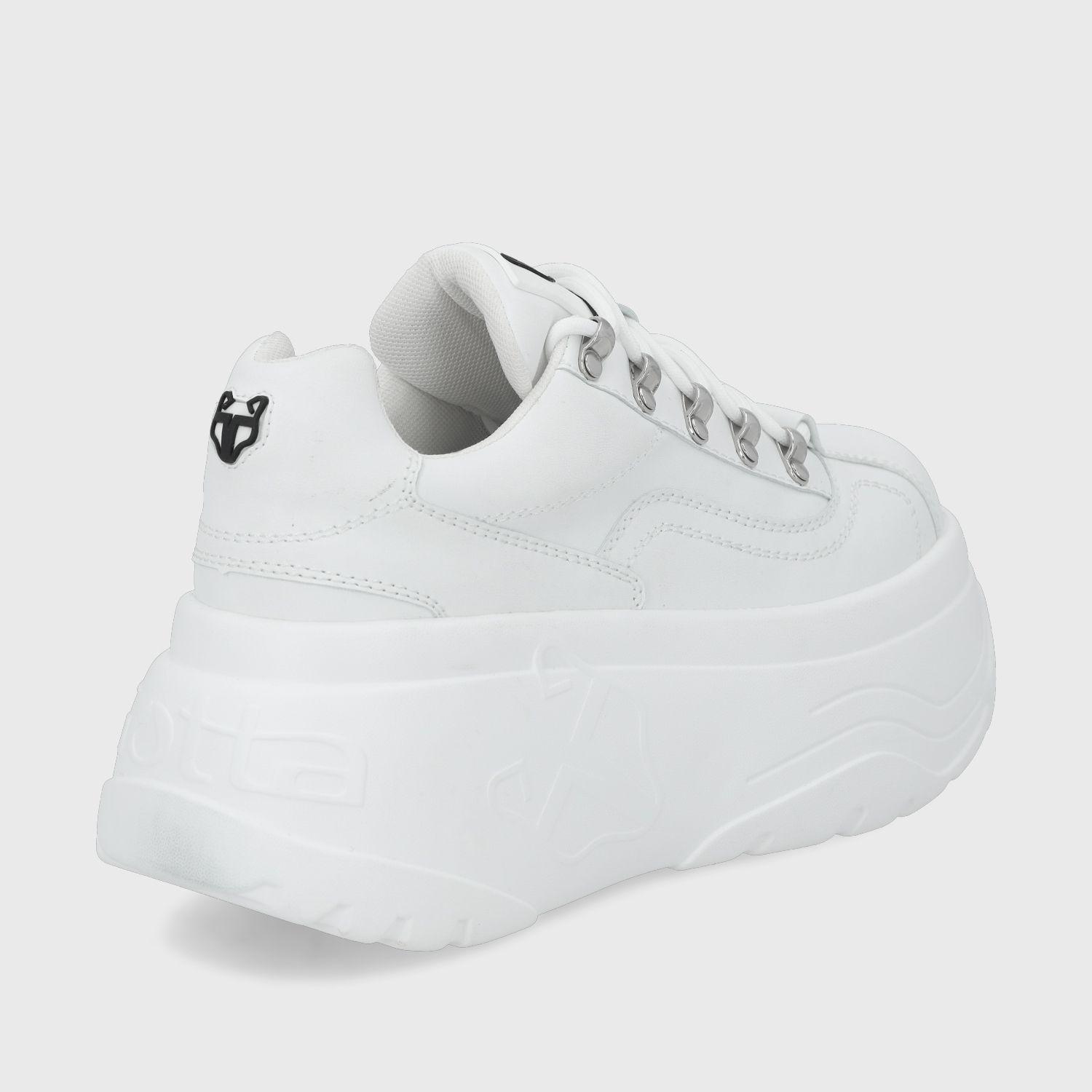 Zapatilla Plataforma Blanca  Mujer 43061 Gotta-4
