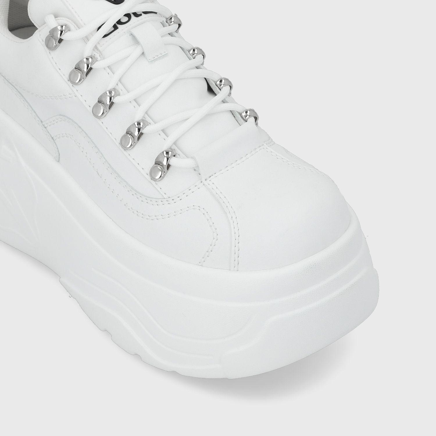 Zapatilla Plataforma Blanca  Mujer 43061 Gotta-5